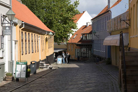 Den gamle bydel i Ebeltoft