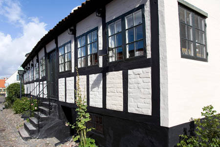 Den gamle bydel i Ebeltoft