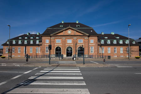 Oprindelige banegård i Odense