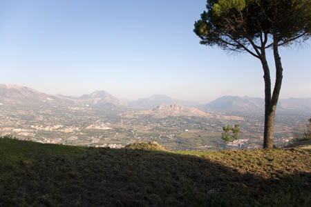 Udsigt fra Monte Cassino